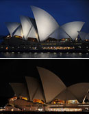 2012地球一小时：熄灯前后的悉尼